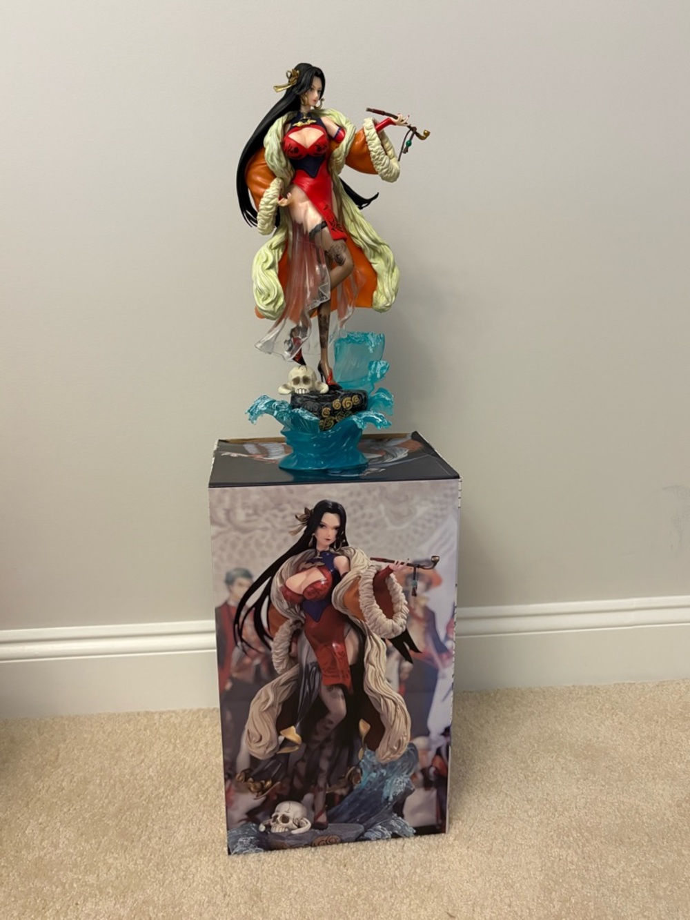Limited Edition Boa Hancock One Piece Anime Resin Figure Statue (20x10 inch)